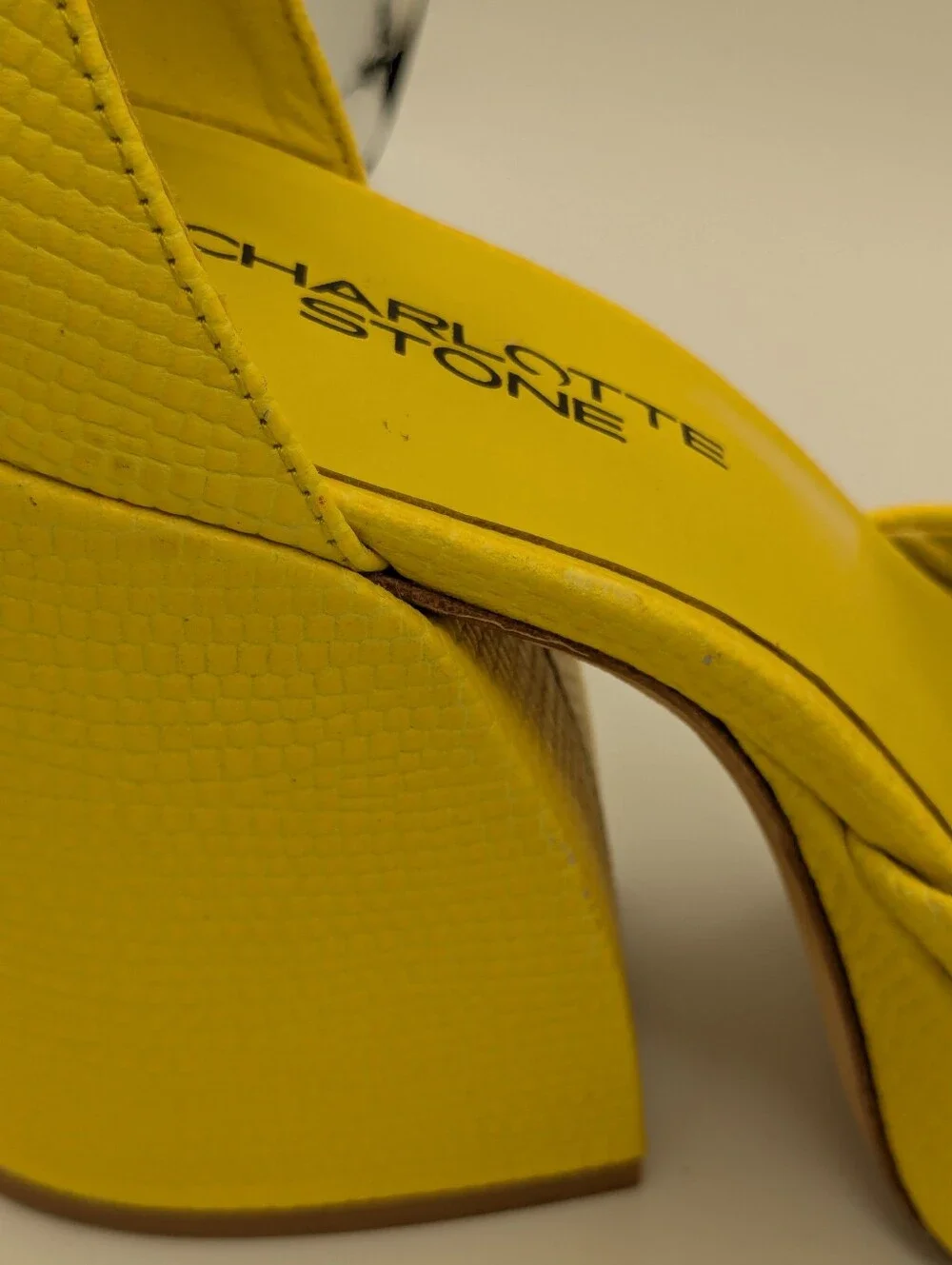 Charlotte Stone • Fran Mary Jane Platform Heels